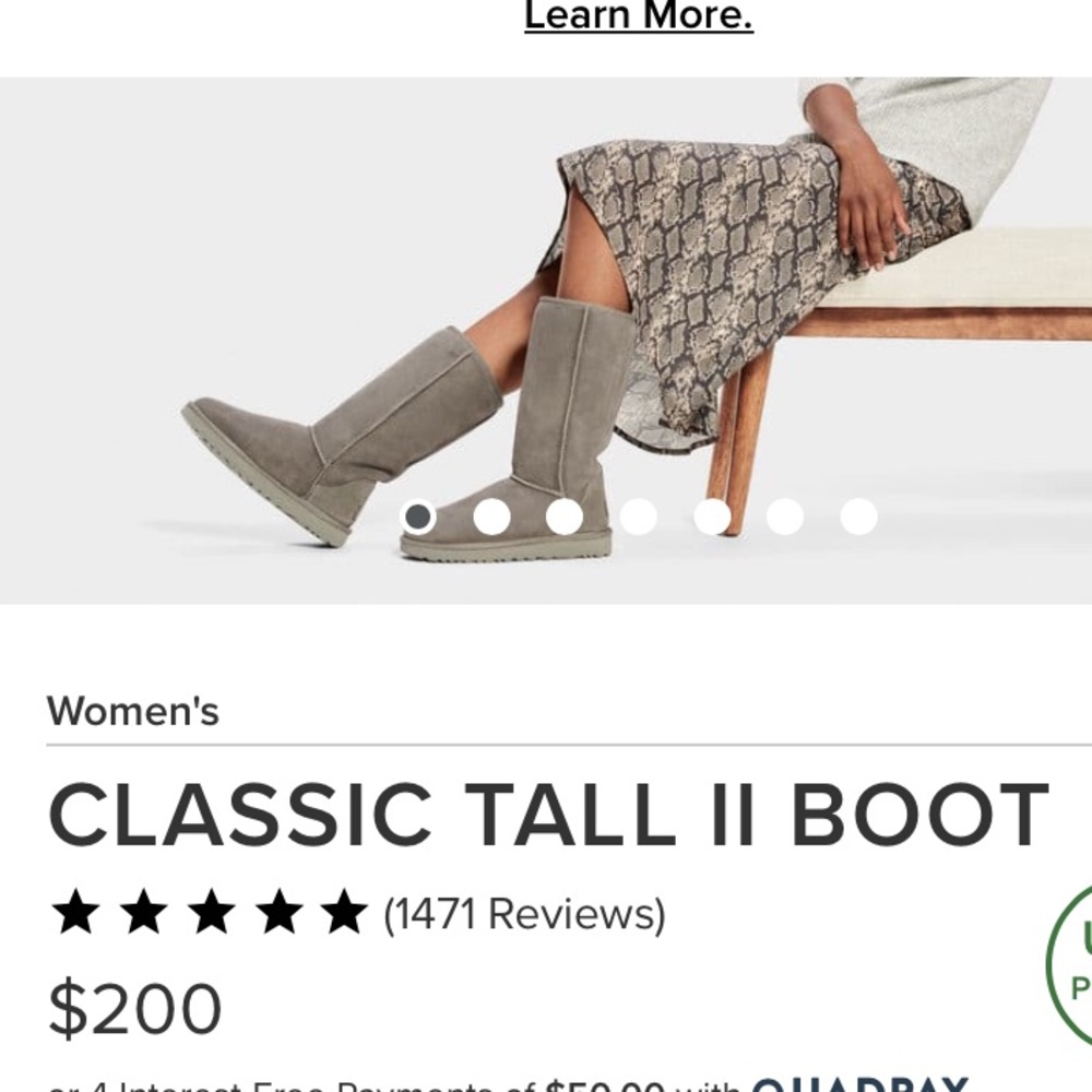 Classic tall boot Gray UGGS